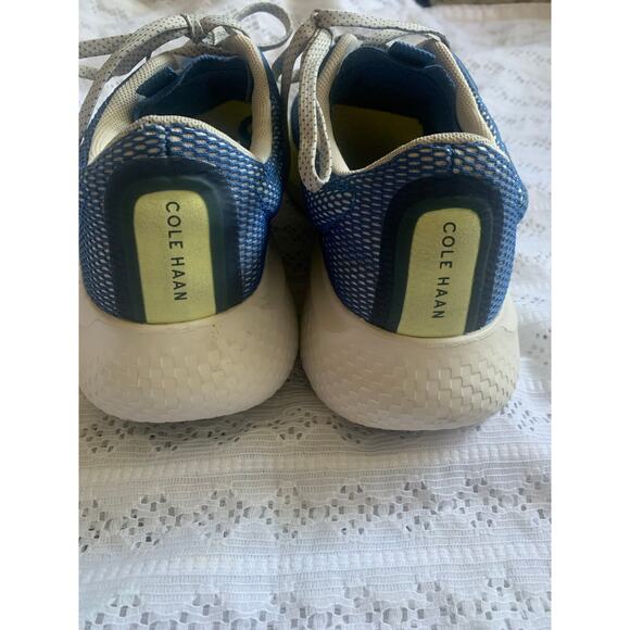 Cole Haan Zerogrand 360 Mens Size 10 Blue Knit Running Shoes C34927 main image 4